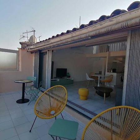 Charmant Appartement Terrasse Sur Les Toits Grasse Exterior photo