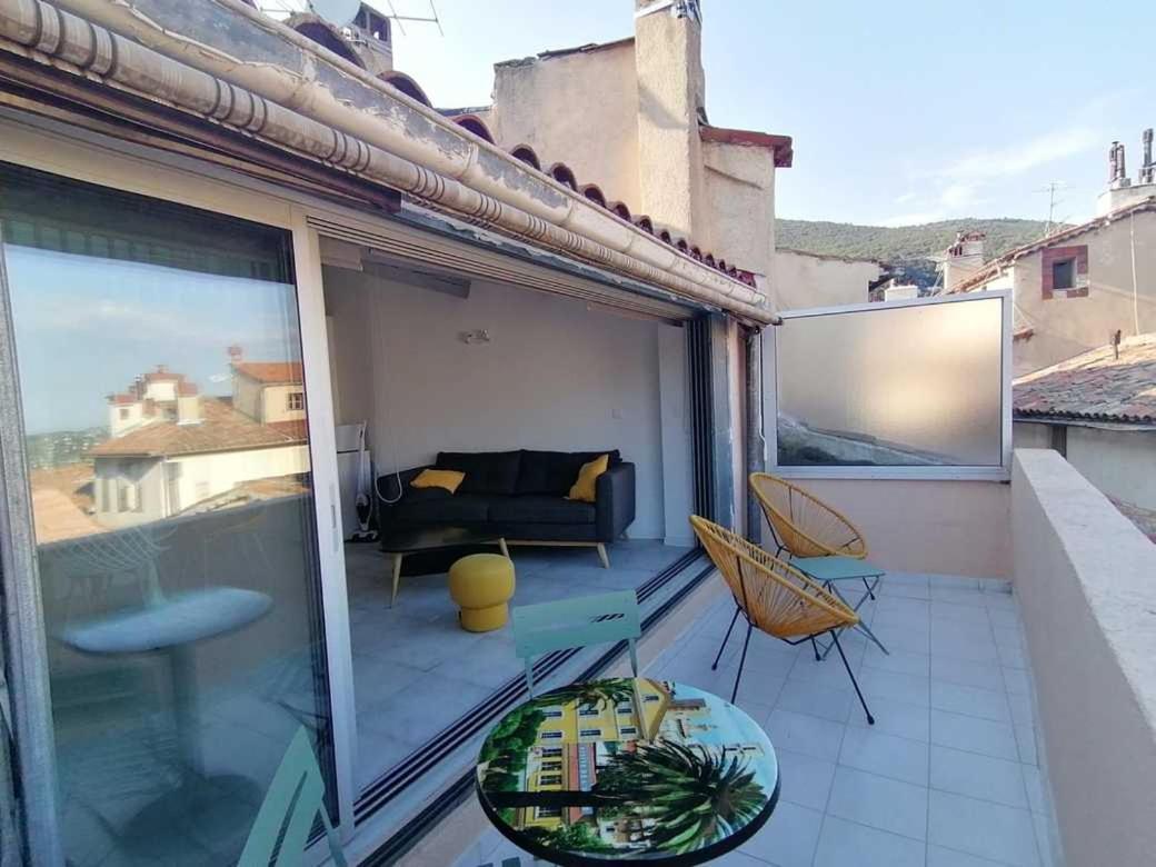 Charmant Appartement Terrasse Sur Les Toits Grasse Exterior photo